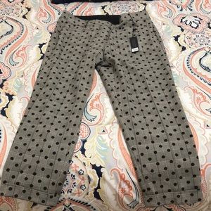 NWT! Polka dot slacks
